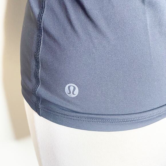Lululemon New Route Half Zip Black/Frozen Island Multi Size 4 - Picture 7 of 8